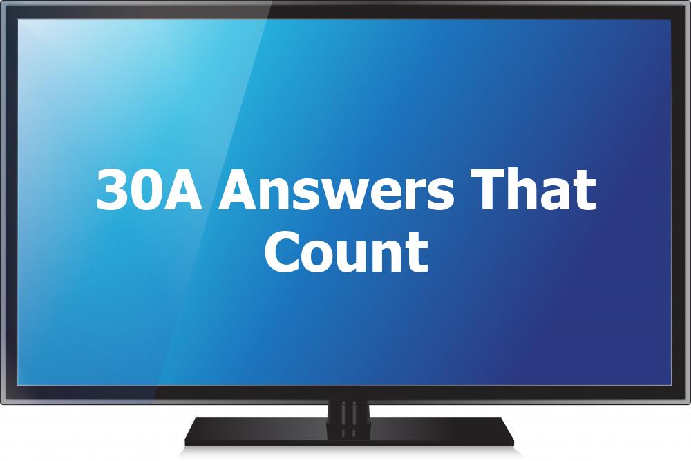 30A Answers That Count