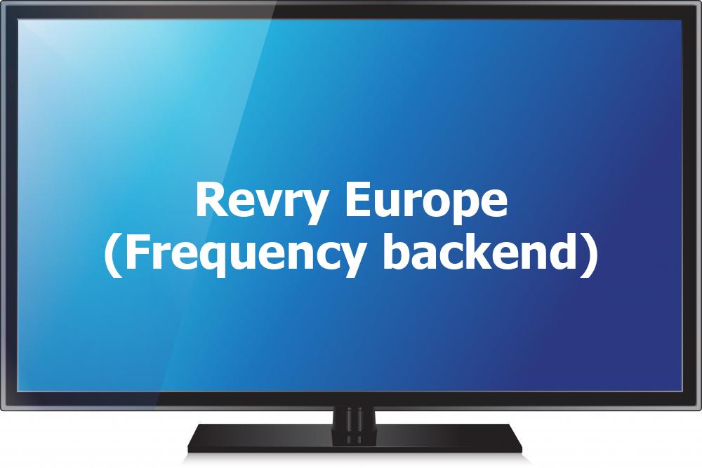 Revry Europe (Frequency backend) Logo